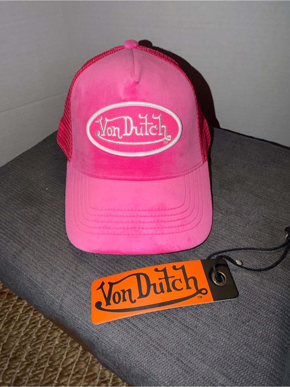 Von Dutch Pink Trucker Hat – NWT